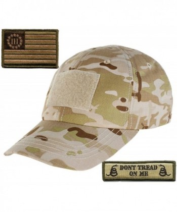 MULTICAM-Arid Tactical Patch & Hat Bundle (2 Patches + Hat) - Threepr/Dtom - C511OWSKR7T