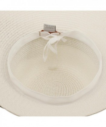 Summer Ribbon Floppy Hat Adjustable