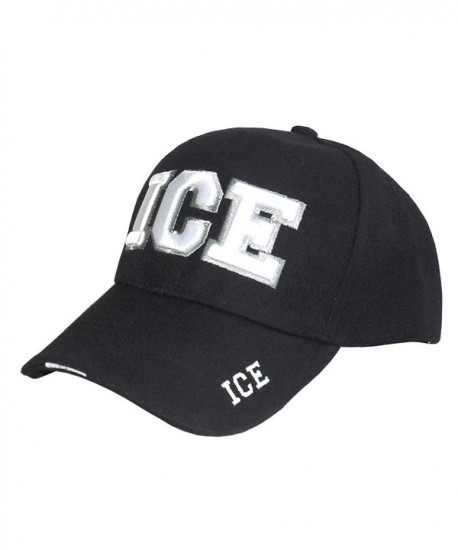 I.C.E Immigration & Customs Enforcement Officer Gear- 3D Embroidered Baseball Cap Hat - CM17Y7DXMEA