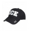 I.C.E Immigration & Customs Enforcement Officer Gear- 3D Embroidered Baseball Cap Hat - CM17Y7DXMEA