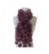 DZT1968(TM) Newest Women Winter Warm Real Rabbit Fur Scarf Ball Velvet Rabbit Style (E) - CO11S23EZGJ