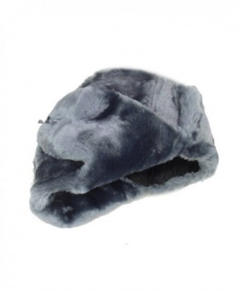 Russian Winter Shapka Ushanka GRAY metric in Men's Skullies & Beanies