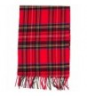 DRY77 Plaid Striped Fringe Winter