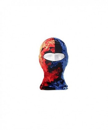 Motorcycle Breathable Headgear Balaclava Climbing - Red & Blue - CK120P04JT9