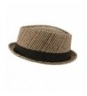 Winter Houndstooth Porkpie Fedora Hat