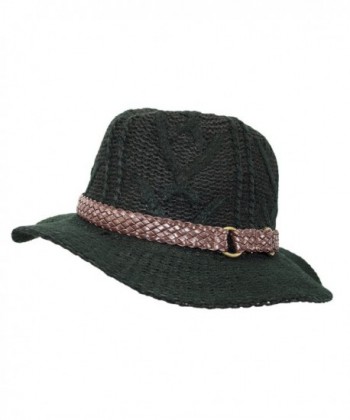 Winter Floppy Panama Braided hatband in Women's Fedoras