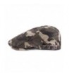 RICHTOER Camouflage Cotton newsboy Outdoors in Men's Newsboy Caps