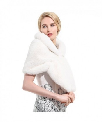 Roniky Womens Winter Wedding Bridal in Cold Weather Scarves & Wraps