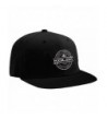 Koloa Surf Premium Embroidered Thruster Logo Snap-Back Hat - Black With White Embroidered Logo - CR12L6A4HHF