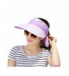 Folding Brimmed Protective Fashion Reversible in Women's Sun Hats