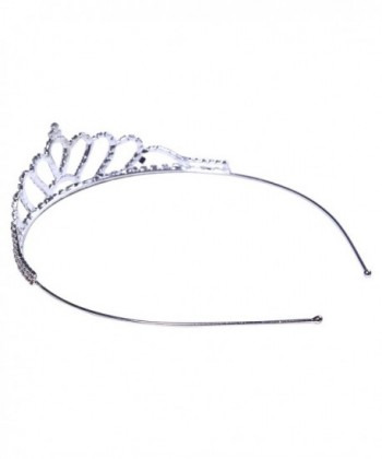 Simplicity Pageant Rhinestones Crystal Wedding in Women's Headbands in Women's Hats & Caps