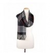 Winter Cashmere Checked Fringes Scarves in Fashion Scarves