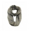 EZGO Bronzing Starry Light Weight Loop Voile Infinity Bufanda Scarf - Gray - CF12N1RG3CZ