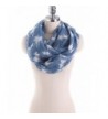 Scarf Clans Womens Soft Light Weight Moose Infinity Loop Scarf Fshion Scarf - Blue - C6188S8HNY5