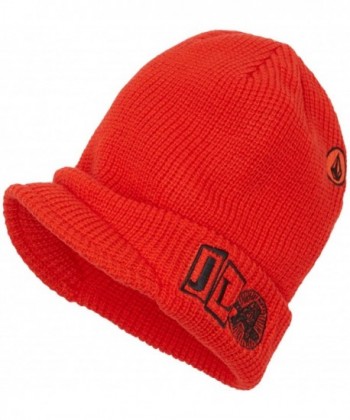 Volcom Men's Trucker Beanie - Fire Red - CE12EDU3VX7