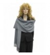 Shawl-Pashmina Shawl-scarf-scarves from Cashmere Pashmina Group(Medium Grey) - CG1117UOQE5