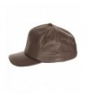 Levine Structured Garment Leather Baseball in Men's Baseball Caps