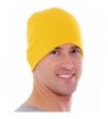 Simplicity Womens Acrylic Knitted 1036_Yellow in Women's Skullies & Beanies