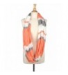 Infinity Lightweight Figure Orange Accessory in Fashion Scarves