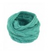 PUXIAN Unisex Chunky Oversized Knit Infinity Scarf Solid Colors Lightweight - Mint - CS12NS3A1WL