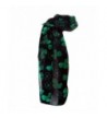 New Company Womens St. Patrick Shamrocks Clovers Scarf &ETH Black - One Size - CG11FWB5M7P