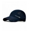 GADIEMENSS Quick Dry Sports Hat Lightweight Breathable Soft Outdoor Running Cap - Navy - C212HH893WZ