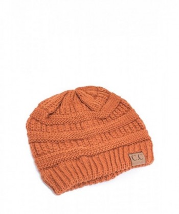 GOJANE 90708 RUST O S Cable Beanie