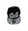 Top Level California Paisley Snapback Cap - White - CP12BUY25DB