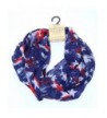 Lavello Hometown Classics Collection Infinity Scarf Stars & Stripes Ensemble - Navy - CF1289B7LTL