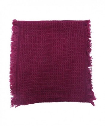 Lucky Leaf Infinity Scarves Burgundy