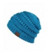 Hatsandscarf CC Exclusives Metallic Mixed Color Beanie Hat (Hat-20A-Metallic) - Teal Metallic - CS189IDWDRM