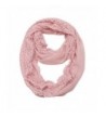 Lightweight Lace Infinity Scarf Women - Pink - C41803U4O5L