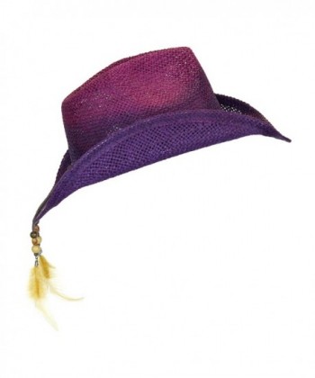 Peter Grimm Womens Purple Shapeable in Women's Cowboy Hats