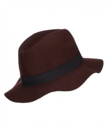 SS Hat Ribbon Panama Fedora in Women's Fedoras