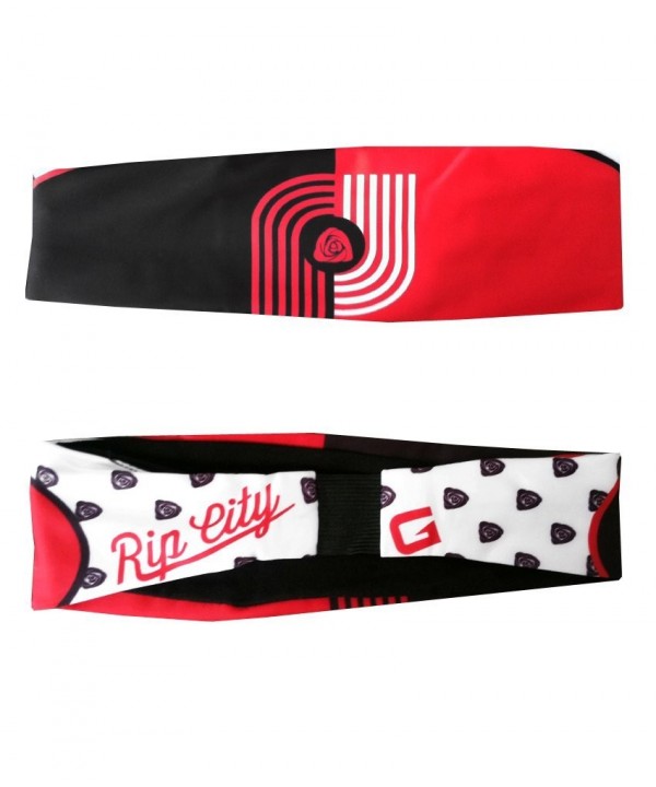 G206 Wear Portland Rip City Athletic Headbands - Red - CE11L8NE5I3