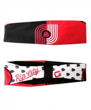 G206 Wear Portland Rip City Athletic Headbands - Red - CE11L8NE5I3