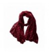 DEESEE(TM) Women Ladies Love Heart Print Pattern Long Scarf Warm Wrap Shawl - Red - CH12O5DUXR3