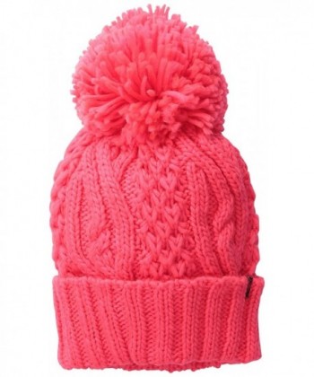 Fox Junior's Legendary Pom Beanie - Acid Red - CZ1220OJPYH