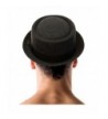 Winter Boater Porkpie Fedora Hat in Men's Fedoras