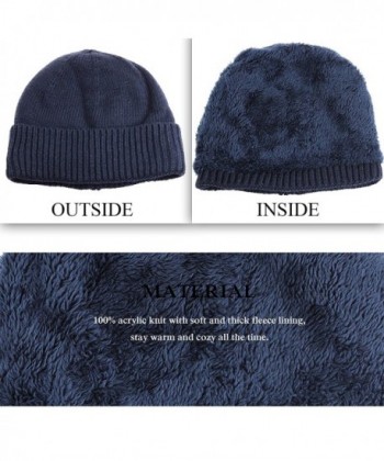 Unisex Thick Beanie Winter Windproof