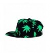 Marijuana Snapback Baseball Headwear Adjustable