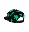 Marijuana Snapback Baseball Headwear Adjustable in Women's Baseball Caps