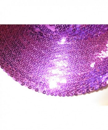 Western Purple Sequins Birthday Hat in Women's Cowboy Hats