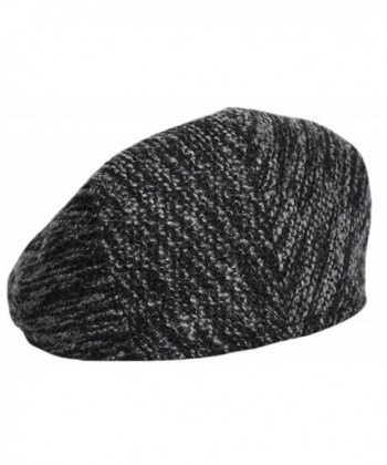 Classic Newsboy Herringbone DK Gray Tweed2066 in Men's Newsboy Caps