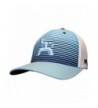 HOOey Men's Long Drive Striped Baseball Cap - 1505Blwt - Light/Pastel Blue - C812FUKFPW9
