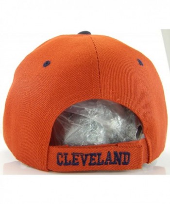 Cleveland Mens Pattern Adjustable Baseball