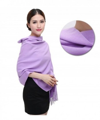 GG SELLING Cashmere Warm Scarf Shawl for Women and Men Super Soft 26x70 inches (8 colors) - Purple - CV187KDQRS5