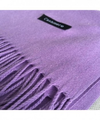 GG Cashmere Scarf Shawl Purple in Fashion Scarves