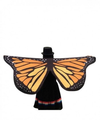 Vovotrade Butterfly Wings Shawl Fairy Ladies Nymph Pixie Costume Accessory - D - C312O2QP1ZF