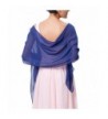 Charming Soft Chiffon Bridal Evening Party Scarves Shawls for Special Occasion - Royal Blue - CT188RDG4WU